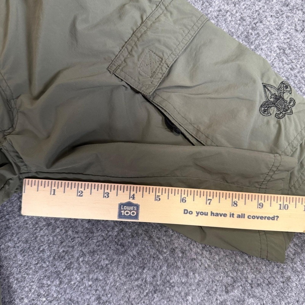 Scouting America Uniform Shorts Youth XL Green Boy Scouts Outdoor Utility Hiking - Picture 5 of 8